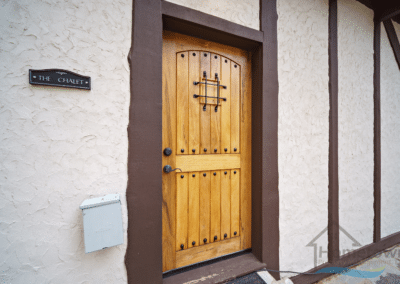 Front Door of Idaho Mountain Home Rental